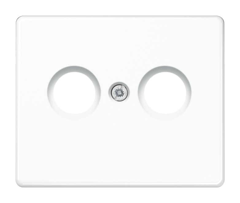 Накладка на розетку телевизионную JUNG SL 500, белый