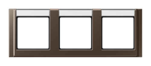 Рамка 3 поста JUNG A 500, мокко