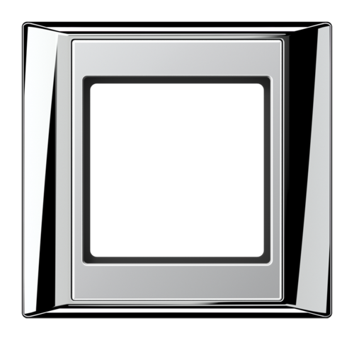 Рамка 1 пост JUNG A PLUS, хром