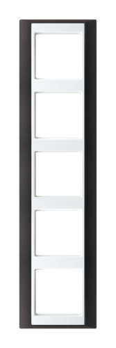 Рамка 5 постов JUNG A PLUS, антрацит