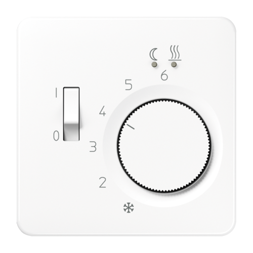 Накладка на термостат JUNG CD 500, белый