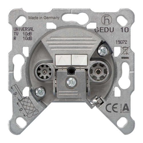 JUNG Розетка универсальная для систем приема спутникового, эфирного и кабельного вещания