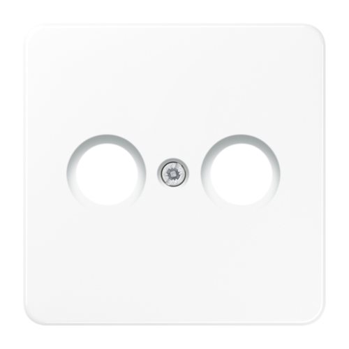 Крышка для телевизионной розетки; черная