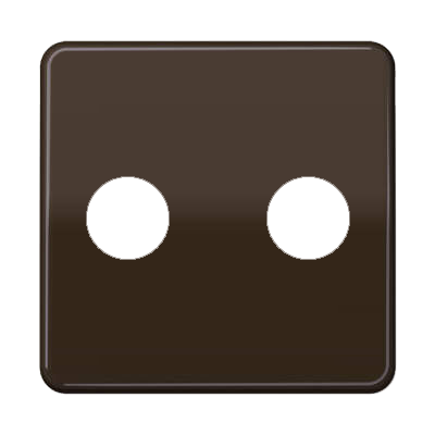 Накладка на розетку телевизионную JUNG CD 500, коричневый