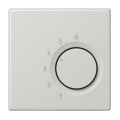 Терморегулятор Jung LS 990, механический, светло-серый, TRLS246LG