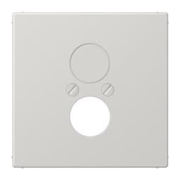Накладка на аудиорозетку JUNG LS 990, светло-серый