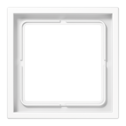 Рамка 1 пост JUNG LS ZERO, белый блестящий