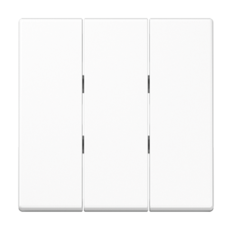 Клавиши A 500, A 550, A creation, A flow, A plus, AS 500, AS 500 Ударопрочная, трехклавишный, без подсветки, цвет - белый