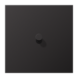 Накладка тумблера JUNG LS1912, черный лакированный алюминий