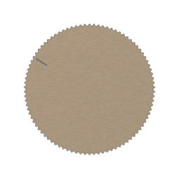 Накладка на термостат JUNG, бронзово-бежевый