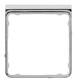 JUNG CD plus Полированный хром Рамка внешняя цветная