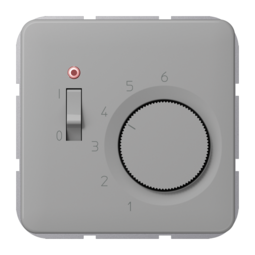 JUNG CD 500/CD plus Серый Термостат комнатный, 10(4)А