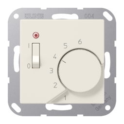 JUNG AS 500 Бежевый Термостат комнатный, 10(4)А