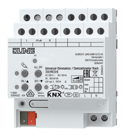 JUNG KNX Светорегулятор 1-канальный 500W