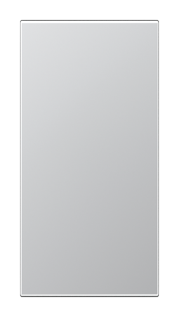 JUNG Алюминий (лак) Накладка