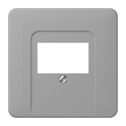 JUNG CD 500/CD plus Серая Крышка для ТАЕ-розетки, моно/стерео-аудиорозетки