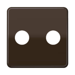 Накладка на розетку телевизионную JUNG CD 500, коричневый